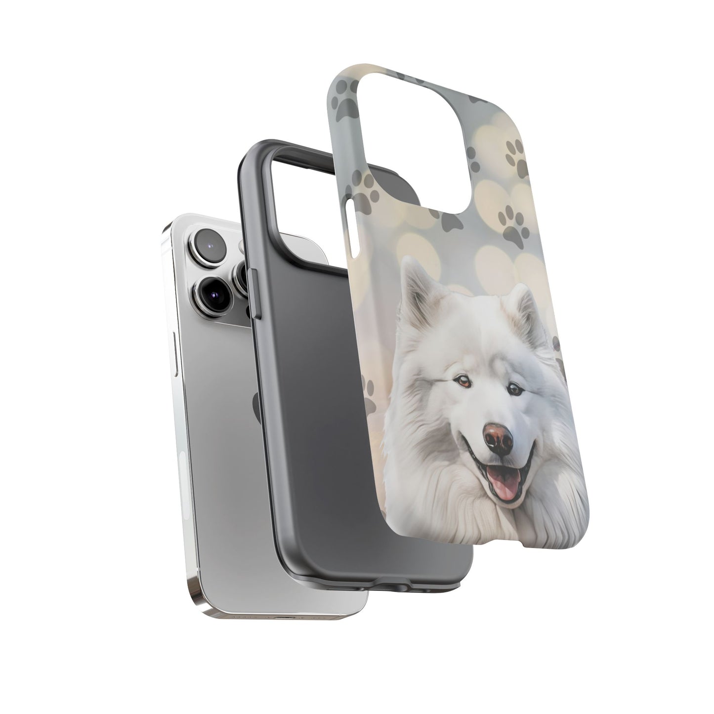 Samoyed Phone Case by Tough Cases (Apple iPhone, Samsung Galaxy, and Google Pixel)