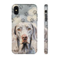 Weimaraner Phone Case by Tough Cases (Apple iPhone, Samsung Galaxy, and Google Pixel)
