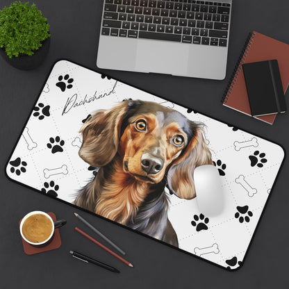 Dachshund Desk Mat