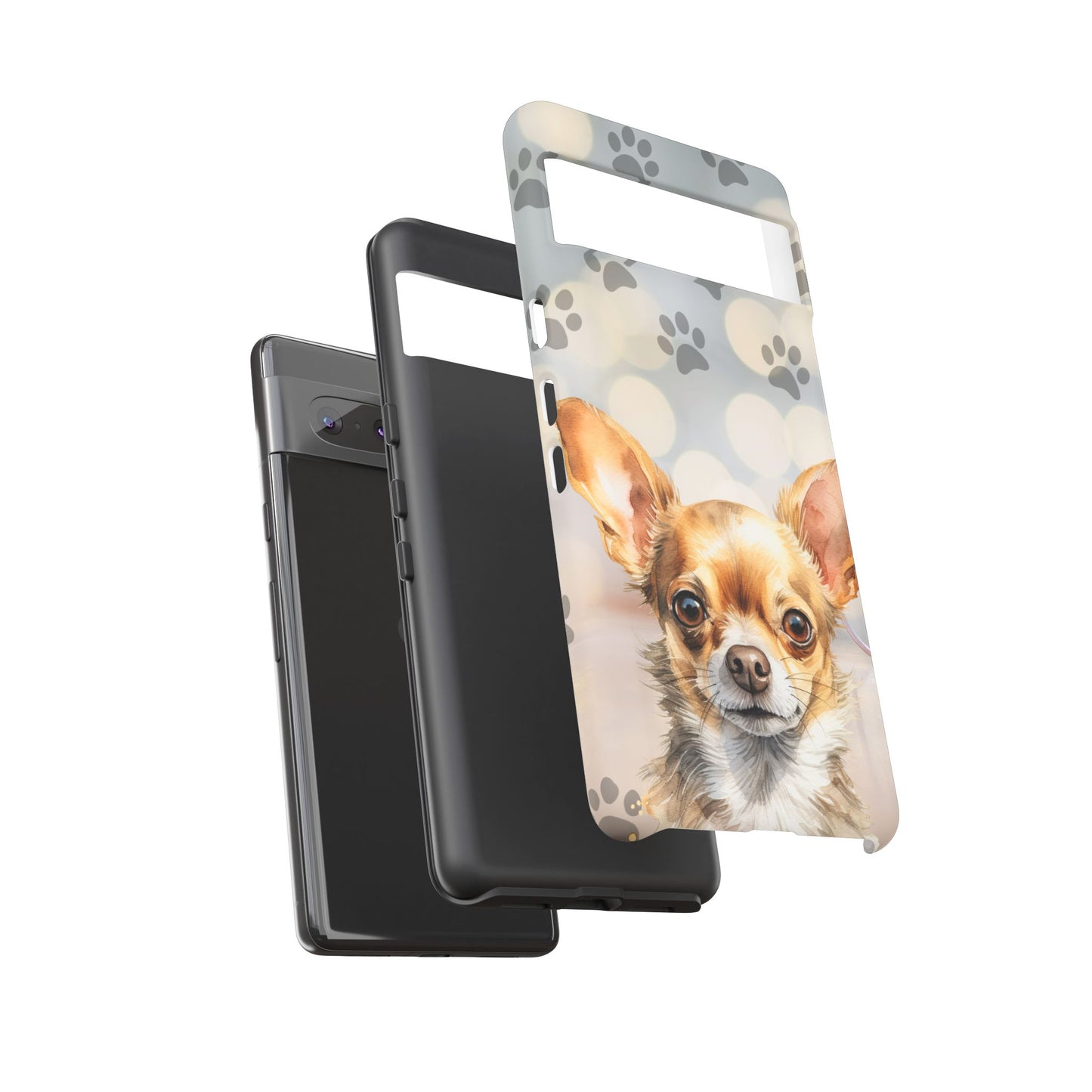 Chihuahua phone case by Tough Cases (Apple iPhone, Samsung Galaxy, and Google Pixel)