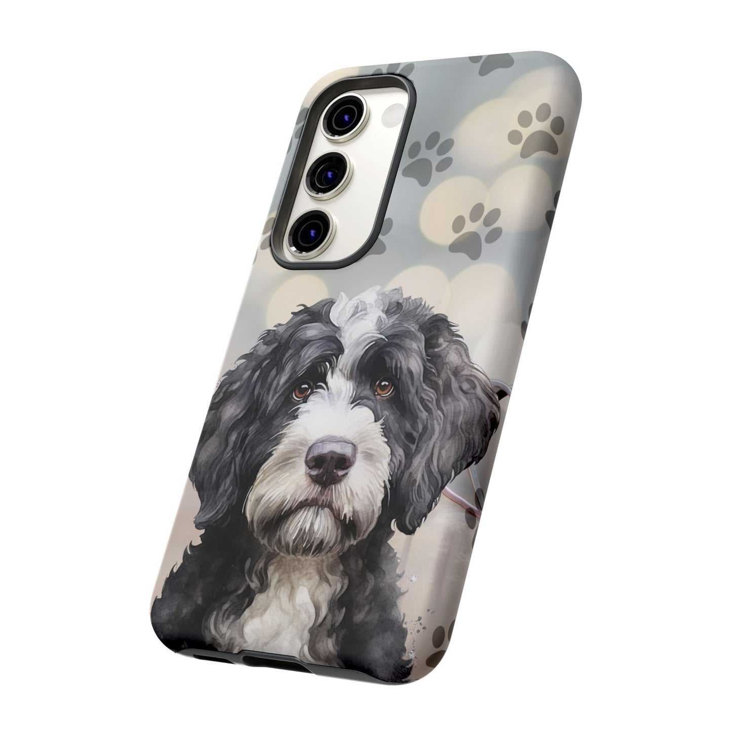 Portuguese Water Dog by Tough Cases (Apple iPhone, Samsung Galaxy, and Google Pixel)