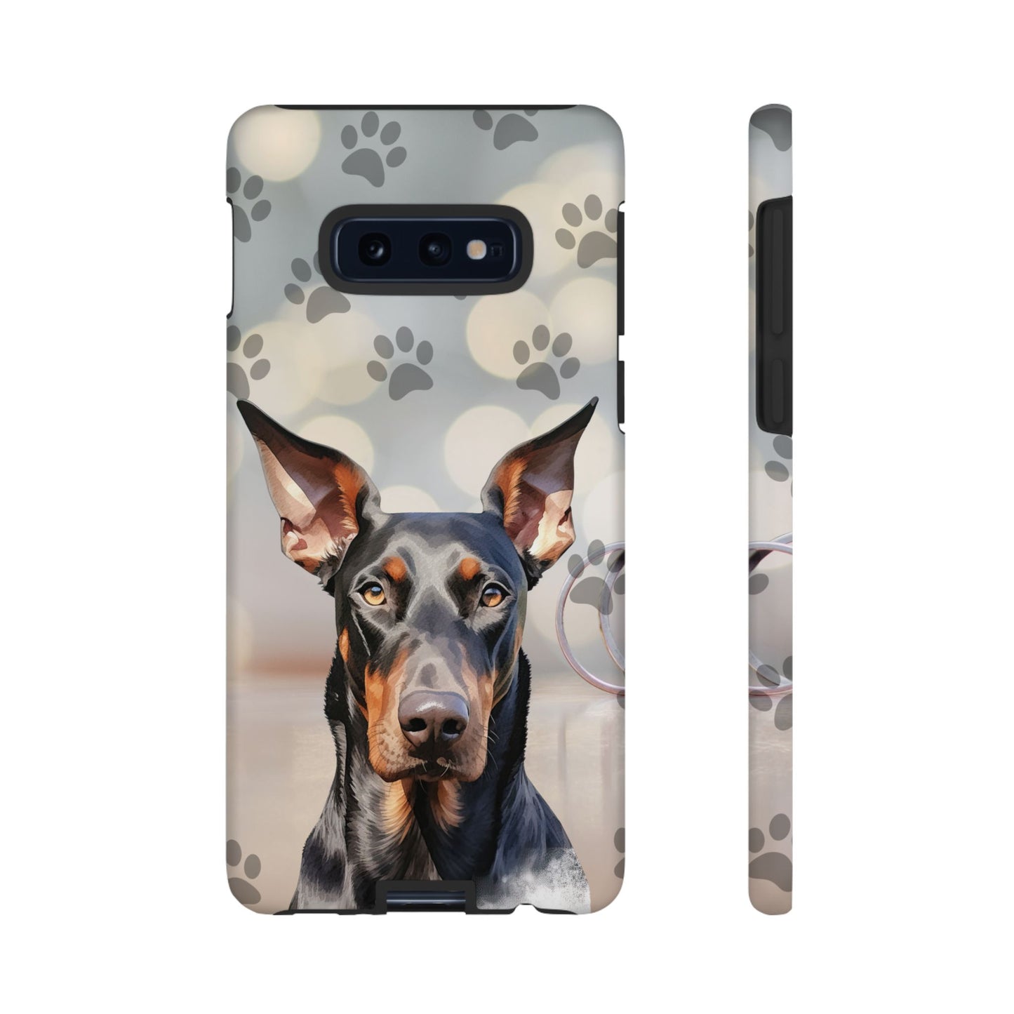 Doberman Phone Case by Tough Cases (Apple iPhone, Samsung Galaxy, and Google Pixel)
