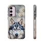 Siberian Husky Phone Cases by Tough Cases (Apple iPhone, Samsung Galaxy, and Google Pixel)
