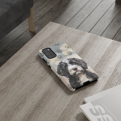 Portuguese Water Dog by Tough Cases (Apple iPhone, Samsung Galaxy, and Google Pixel)