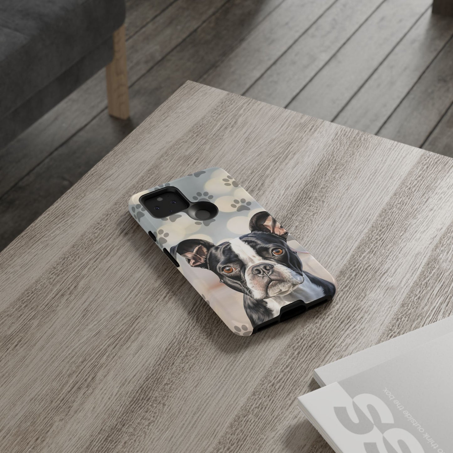 Boston Terrier Phone Case by Tough Cases (Apple iphone, Samsung galaxy, Google Pixel) Boston Terrier