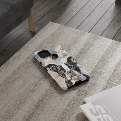 Boston Terrier Phone Case by Tough Cases (Apple iphone, Samsung galaxy, Google Pixel) Boston Terrier