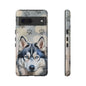 Siberian Husky Phone Cases by Tough Cases (Apple iPhone, Samsung Galaxy, and Google Pixel)