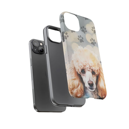 Poodle Phone Case by Tough Cases (Apple iPhone, Samsung Galaxy, and Google Pixel )