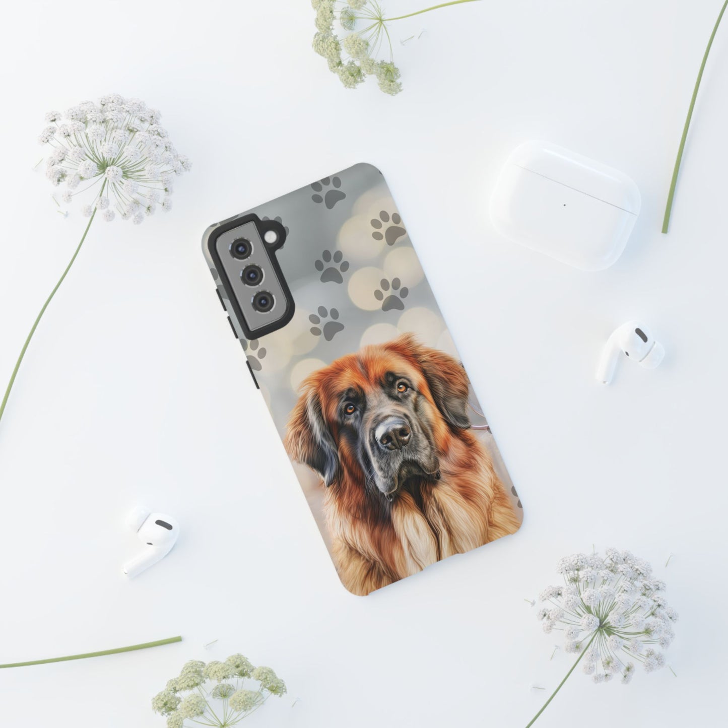 Leonberger Phone Case by Tough Cases (Apple iPhone, Samsung Galaxy, and Google Pixel)