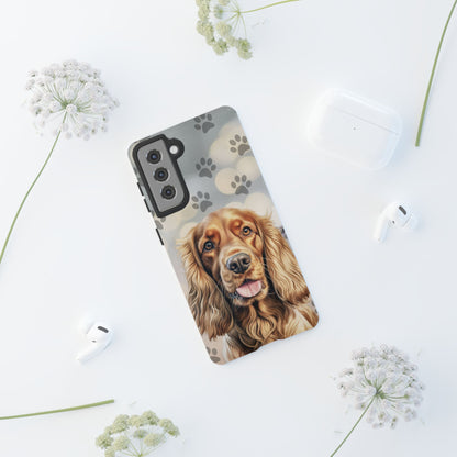 Cocker Spaniel Phone Case by Tough Cases (Apple iPhone, Samsung Galaxy, and Google Pixel)