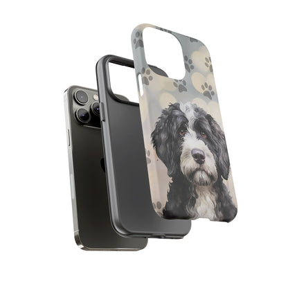 Portuguese Water Dog by Tough Cases (Apple iPhone, Samsung Galaxy, and Google Pixel)