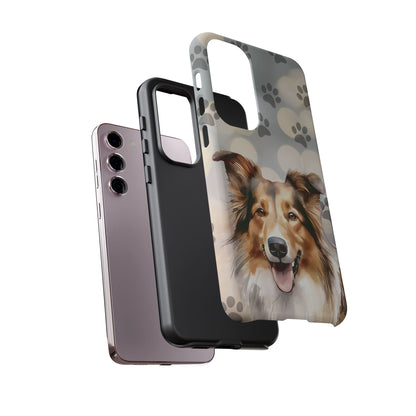 Collie Phone Case by Tough Cases (Apple iPhone, Samsung Galaxy, and Google Pixel)