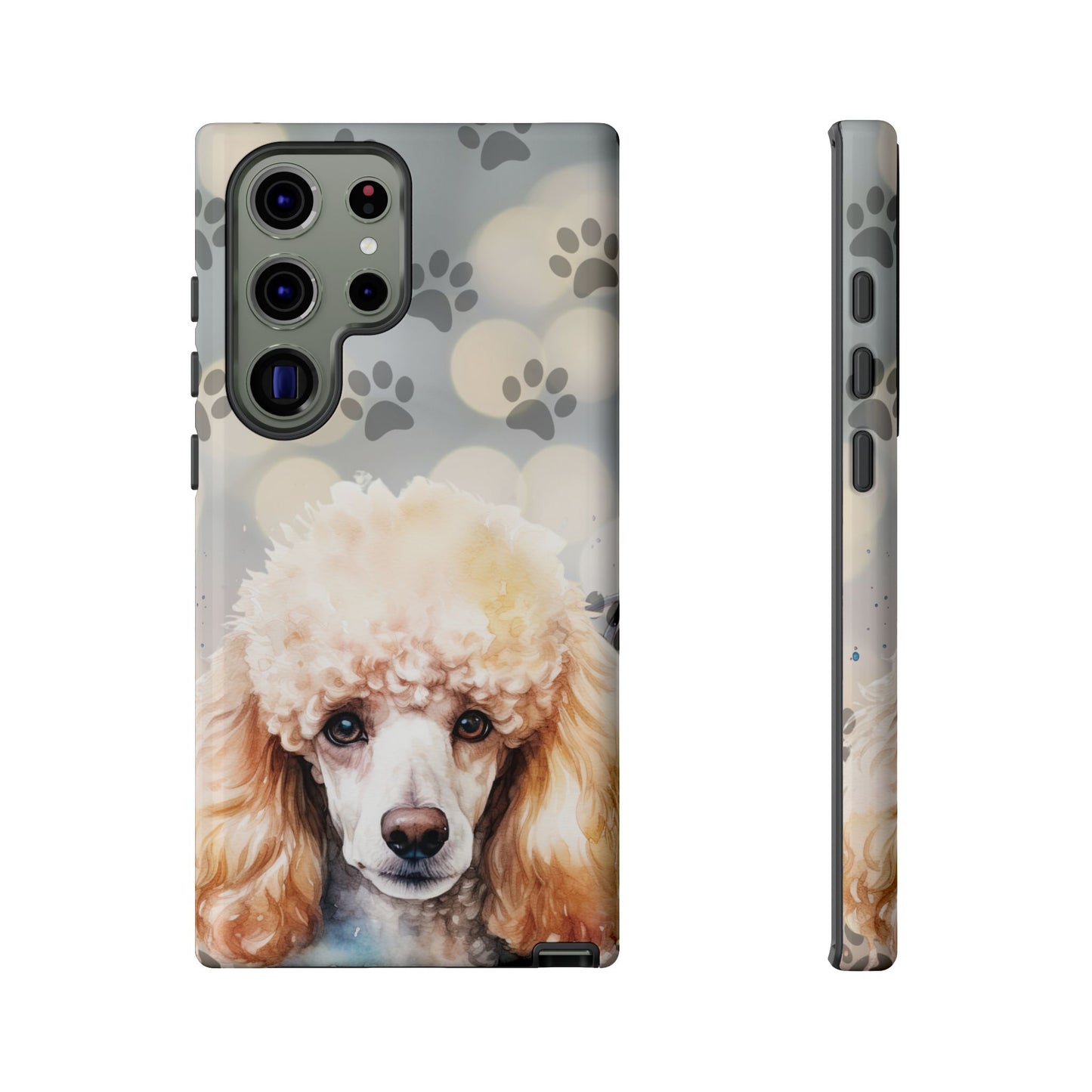 Poodle Phone Case by Tough Cases (Apple iPhone, Samsung Galaxy, and Google Pixel )