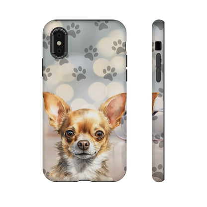 Chihuahua phone case by Tough Cases (Apple iPhone, Samsung Galaxy, and Google Pixel)