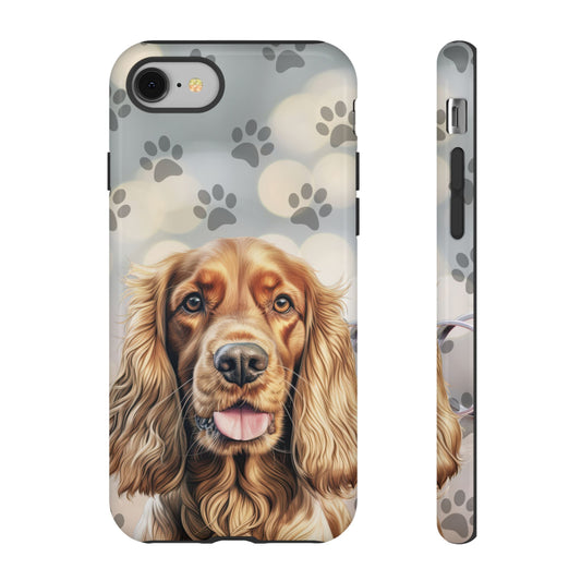 Cocker Spaniel Phone Case by Tough Cases (Apple iPhone, Samsung Galaxy, and Google Pixel)