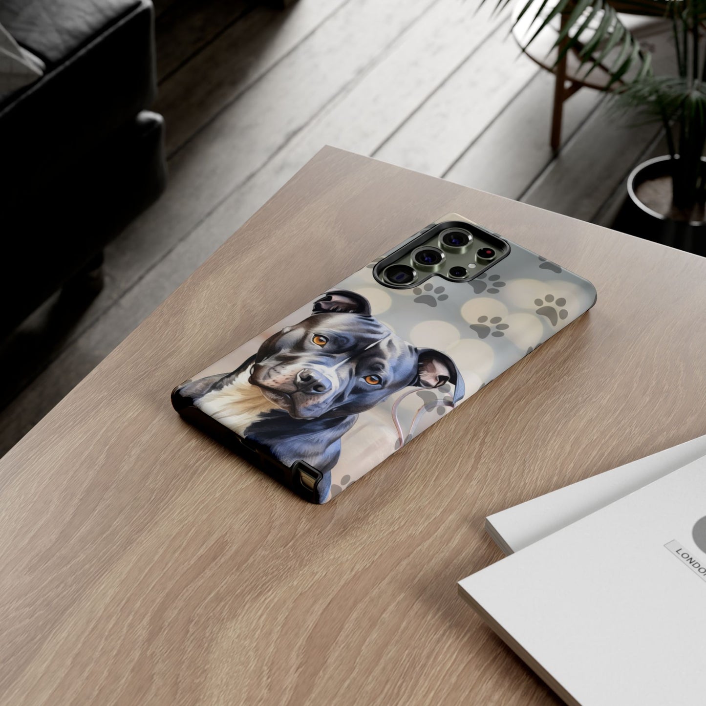 Staffordshire Bull Terrier by Tough Cases (Apple iPhone, Samsung Galaxy, and Google Pixel)