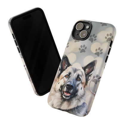 Norwegian Elkhound by Tough Cases (Apple iPhone, Samsung Galaxy, and Google Pixel)