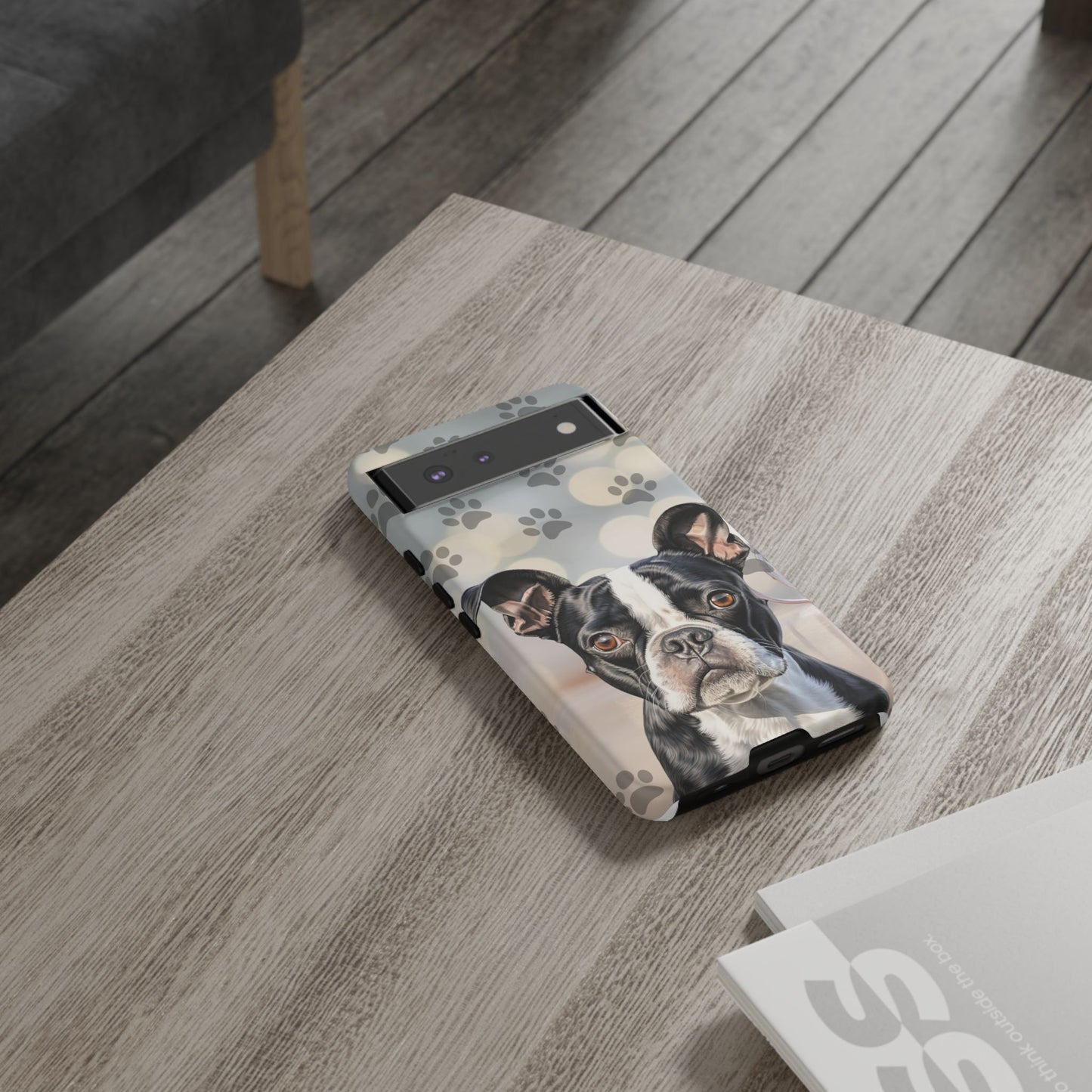 Boston Terrier Phone Case by Tough Cases (Apple iphone, Samsung galaxy, Google Pixel) Boston Terrier