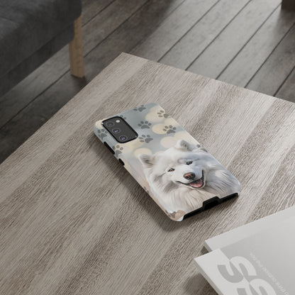 Samoyed Phone Case by Tough Cases (Apple iPhone, Samsung Galaxy, and Google Pixel)