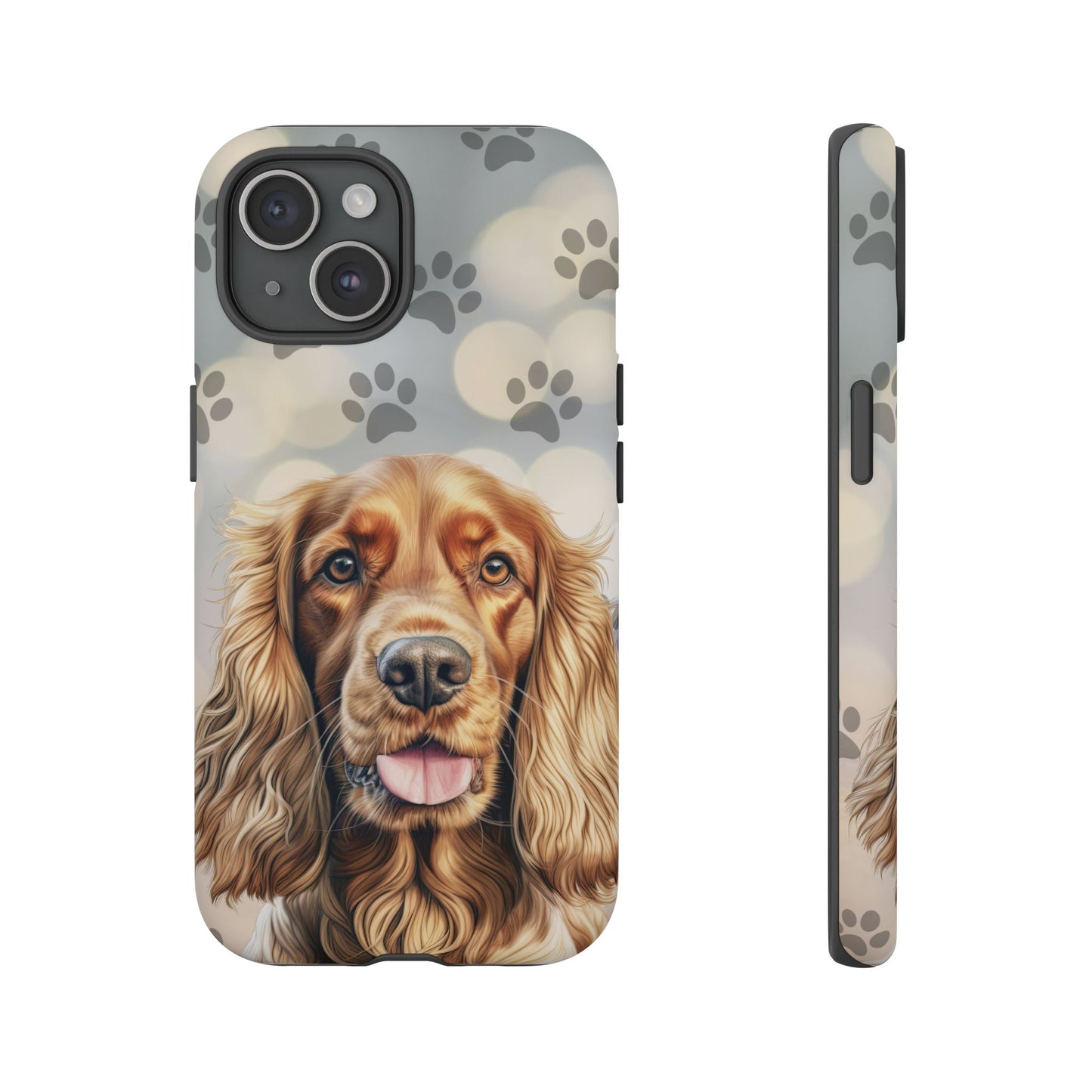 Cocker Spaniel Phone Case by Tough Cases (Apple iPhone, Samsung Galaxy, and Google Pixel)