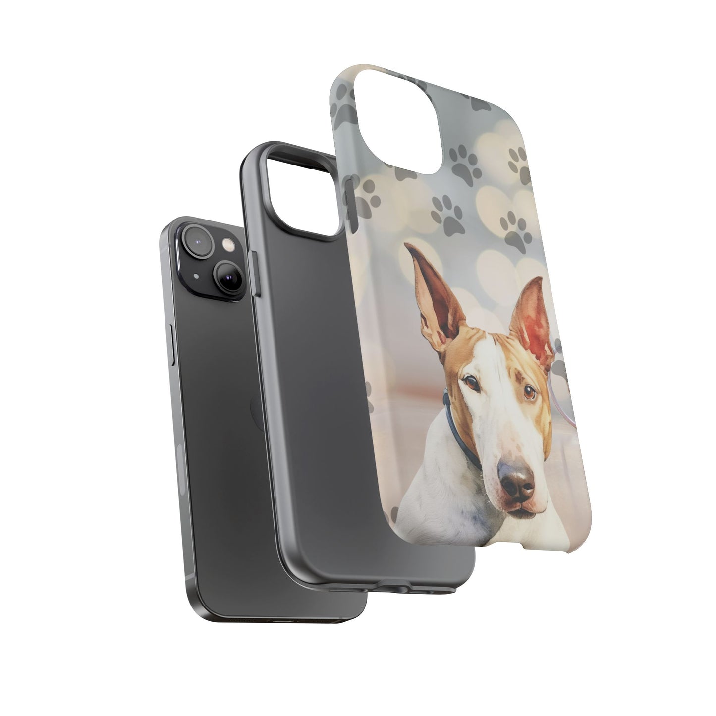 Bull Terrier Phone Case by Tough Cases (Apple iPhone, Samsung Galaxy, and Google Pixel)