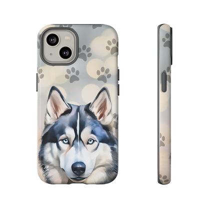 Siberian Husky Phone Cases by Tough Cases (Apple iPhone, Samsung Galaxy, and Google Pixel)