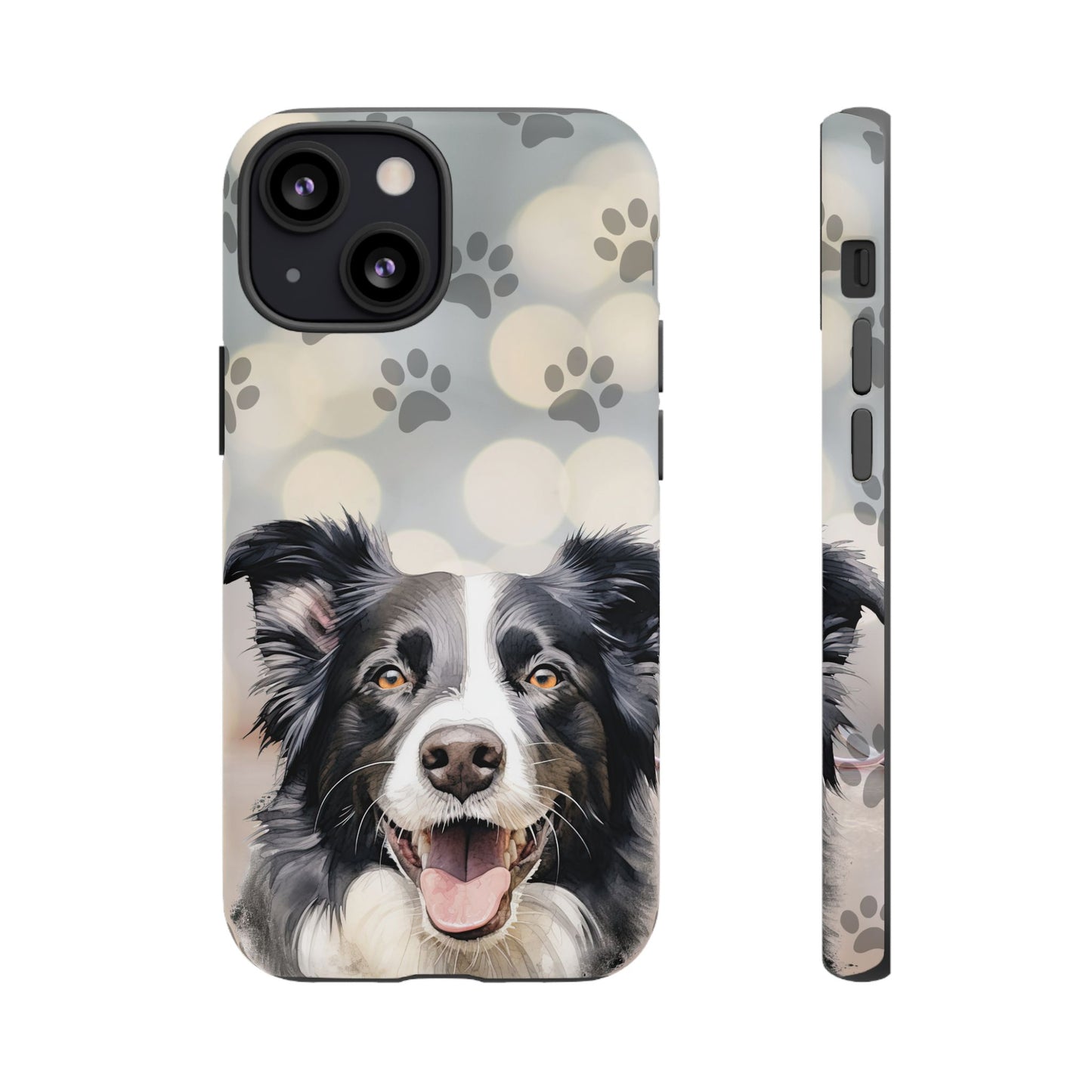 Border Collie Phone Case by Tough Cases (Apple iPhone, Samsung Galaxy, and Google Pixel)