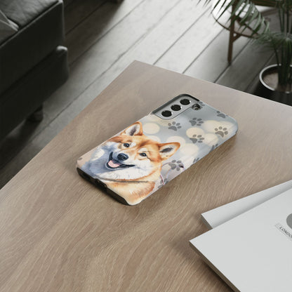 Shiba Inu Phone Case by Tough Cases (Apple iPhone, Samsung Galaxy, and Google Pixel)