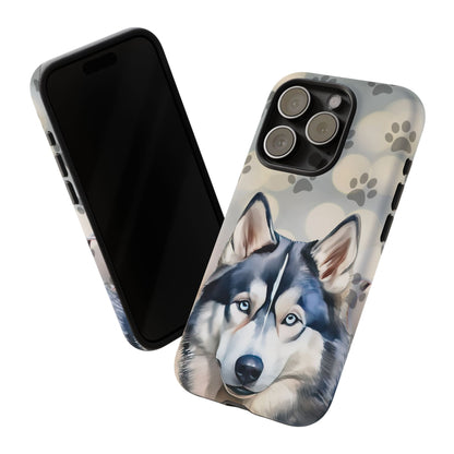Siberian Husky Phone Cases by Tough Cases (Apple iPhone, Samsung Galaxy, and Google Pixel)