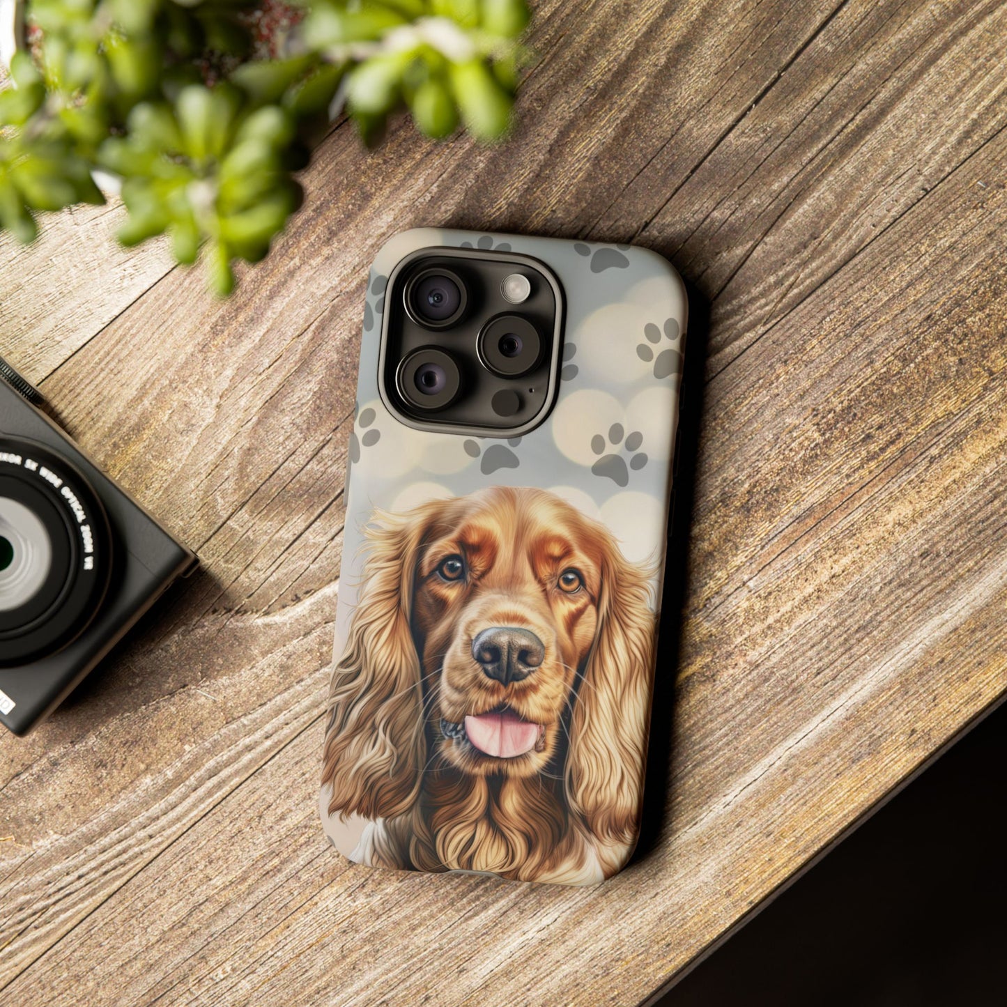 Cocker Spaniel Phone Case by Tough Cases (Apple iPhone, Samsung Galaxy, and Google Pixel)