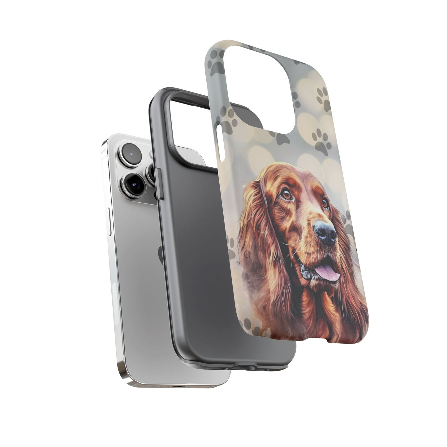 Irish Setter Phone Case by Tough Cases (Apple iPhone, Samsung Galaxy, and Google Pixel)