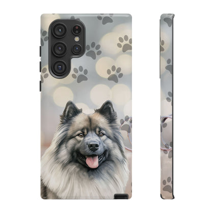 Keeshond Phone Case by Tough Cases ( Apple iPhone, Samsung Galaxy, and Google Pixel)