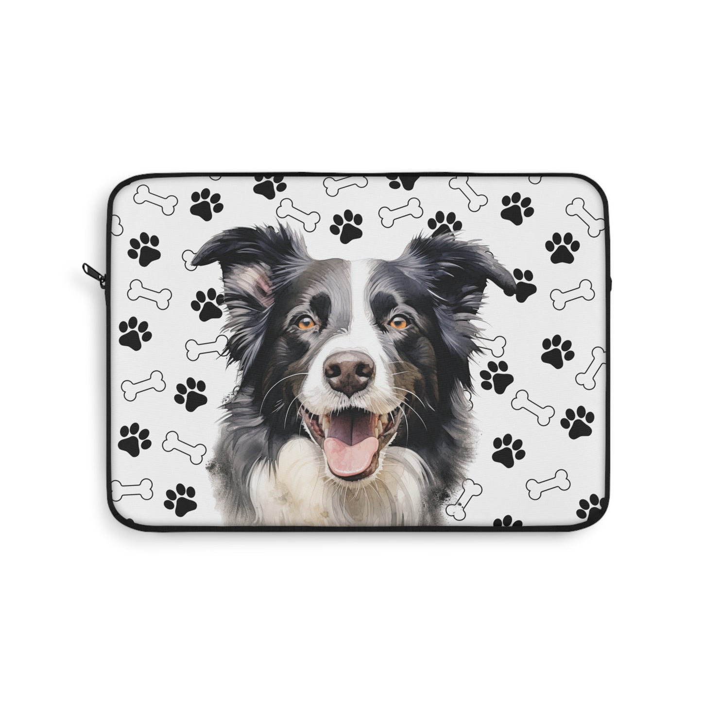 Border Collie Laptop Sleeve