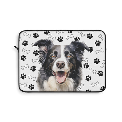 Border Collie Laptop Sleeve