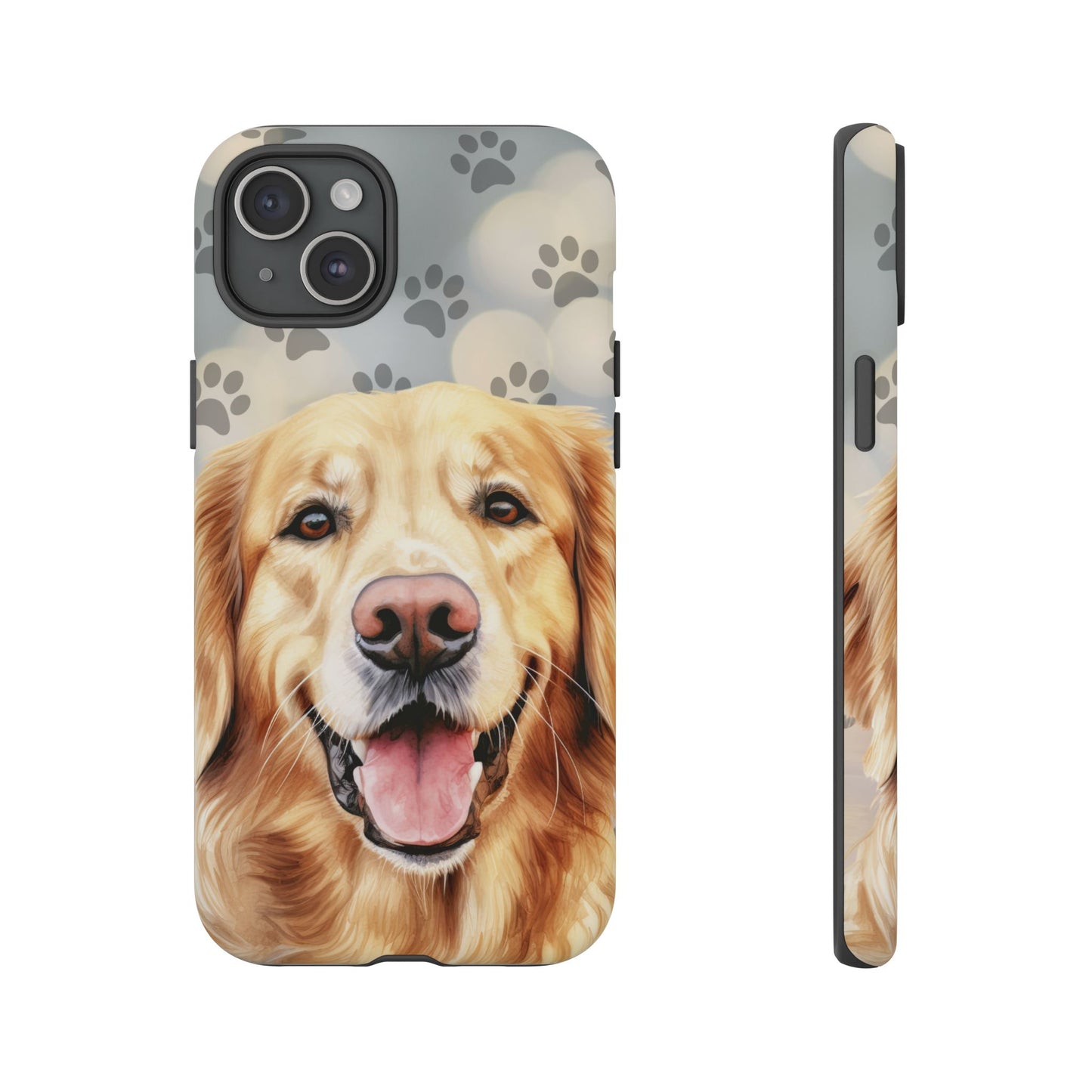 Golden Retriever Phone Case by Tough Cases (iphone 15, pro and Max)