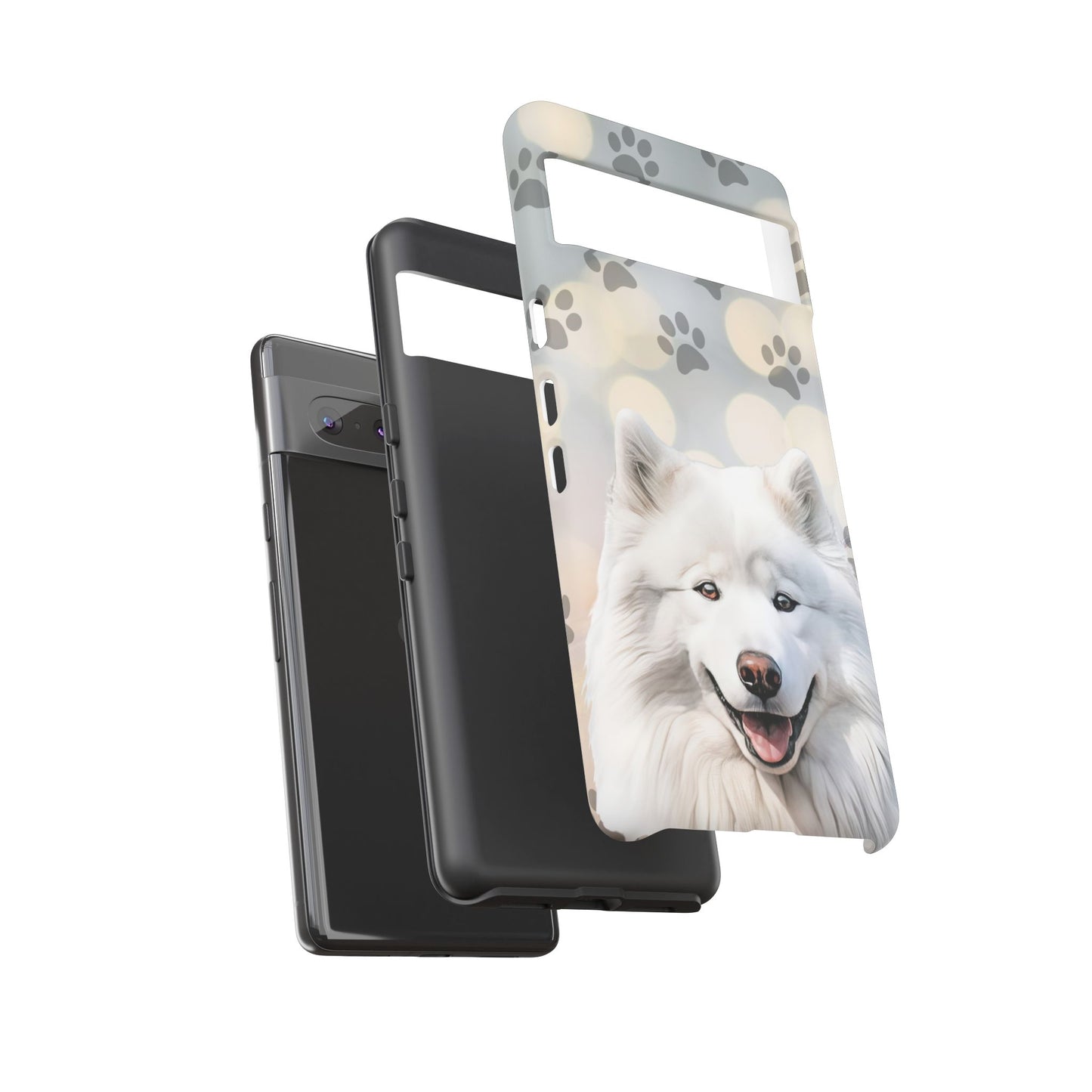 Samoyed Phone Case by Tough Cases (Apple iPhone, Samsung Galaxy, and Google Pixel)