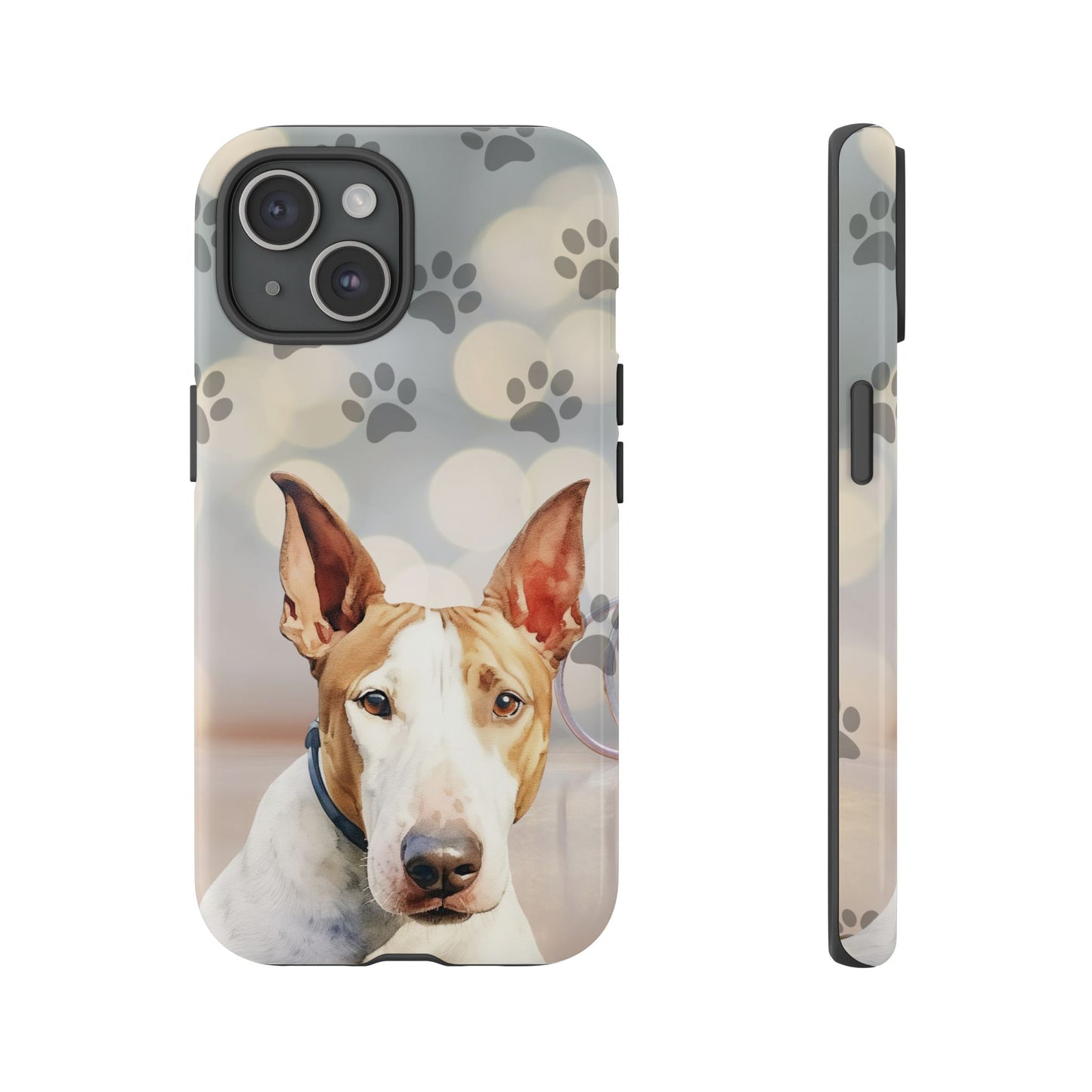 Bull Terrier Phone Case by Tough Cases (Apple iPhone, Samsung Galaxy, and Google Pixel)