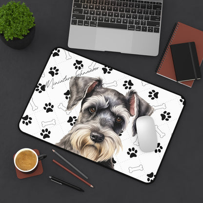 Miniature Schnauzer Desk Mat
