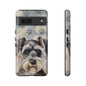 Miniature Schnauzer by Tough Cases (Apple iPhone, Samsung Galaxy, and Google Pixel)