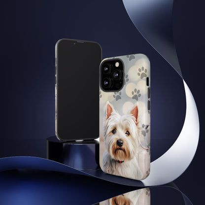 West Highland White Terrier by Tough Cases (Apple iPhone, Samsung Galaxy, and Google Pixel)