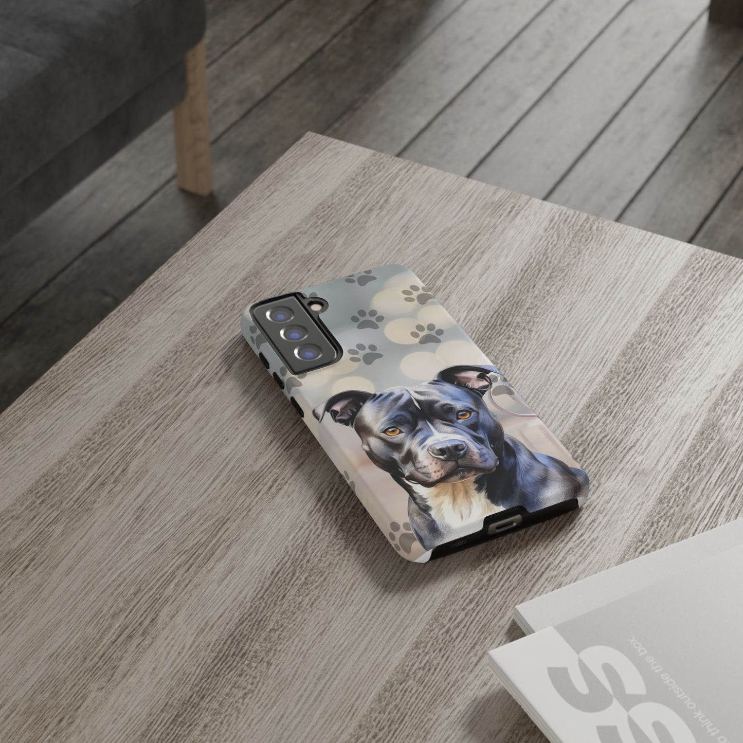 Staffordshire Bull Terrier by Tough Cases (Apple iPhone, Samsung Galaxy, and Google Pixel)