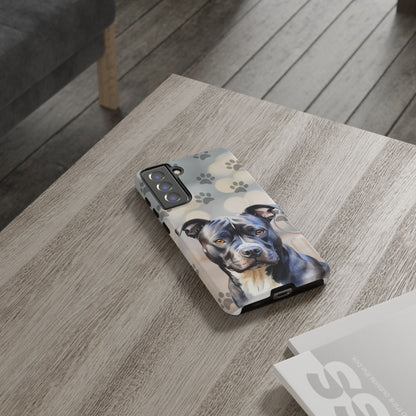 Staffordshire Bull Terrier by Tough Cases (Apple iPhone, Samsung Galaxy, and Google Pixel)