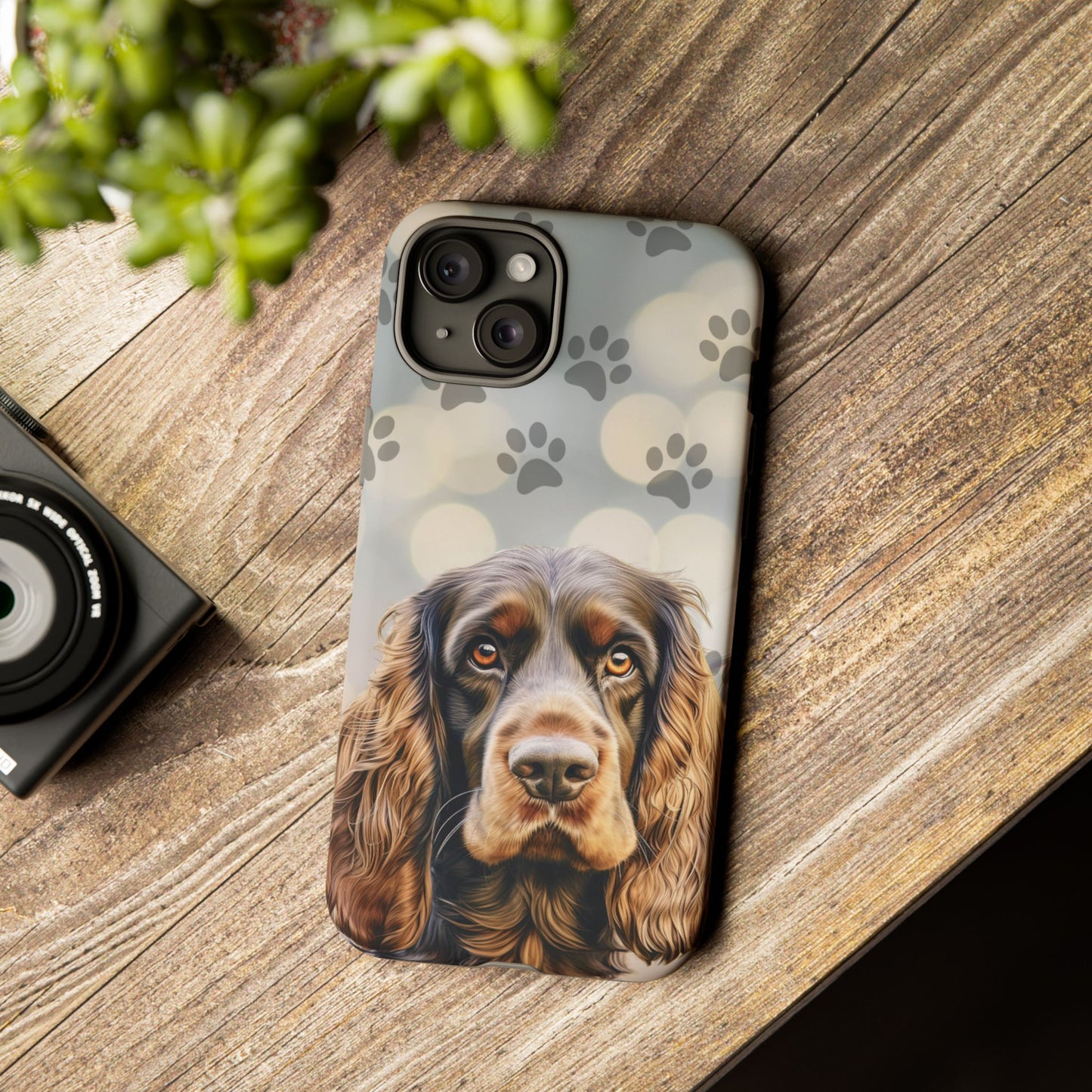 English Cocker Spaniel Phone Case by Tough Cases (Apple iPhone, Samsung Galaxy, and Google Pixel)