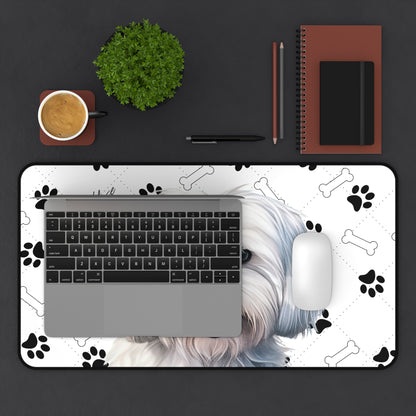 Maltese Desk Mat