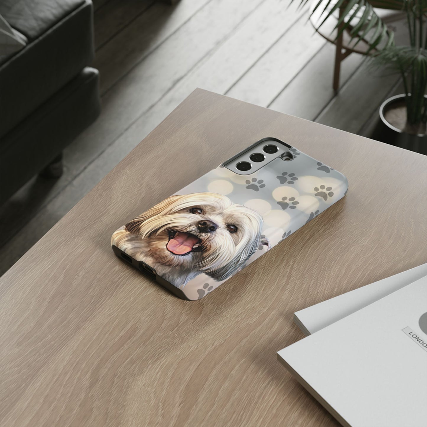 Lhasa Apso Phone Case by Tough Cases (Apple iPhone, Samsung Galaxy, and Google Pixel)