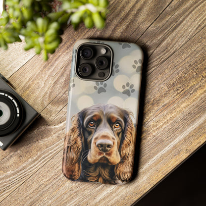 English Cocker Spaniel Phone Case by Tough Cases (Apple iPhone, Samsung Galaxy, and Google Pixel)