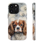 Cavalier King Charles Spaniel phone case by Tough Cases (Apple iPhone, Samsung Galaxy, and Google Pixel)