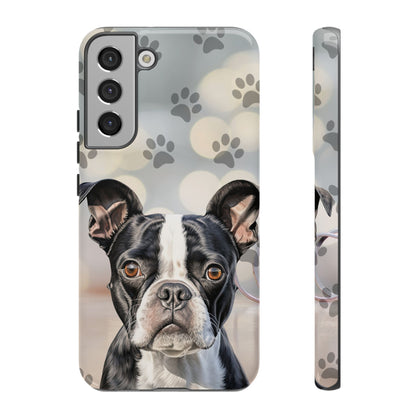 Boston Terrier Phone Case by Tough Cases (Apple iphone, Samsung galaxy, Google Pixel) Boston Terrier
