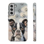 Boston Terrier Phone Case by Tough Cases (Apple iphone, Samsung galaxy, Google Pixel) Boston Terrier