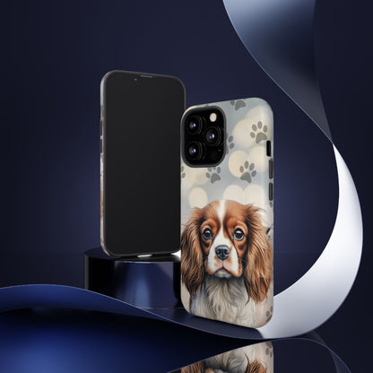 Cavalier King Charles Spaniel phone case by Tough Cases (Apple iPhone, Samsung Galaxy, and Google Pixel)